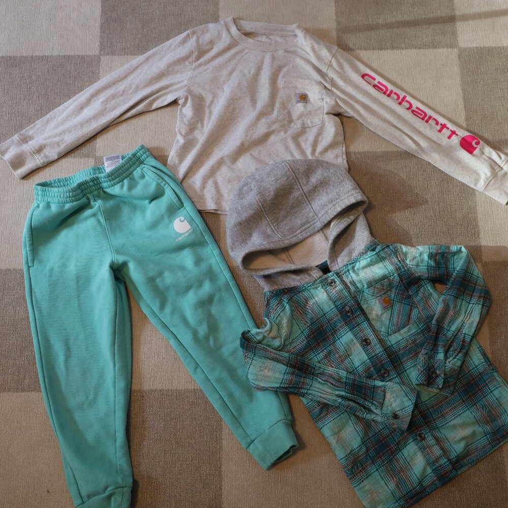 Carhartt Girls 3 Piece Outfit Size 6